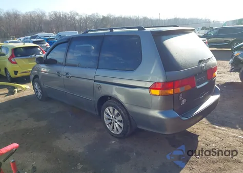 2002 Honda Odyssey Ex-L z USA, uszkodzony, nr VIN 5FNRL18952B041137